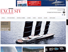 Tablet Screenshot of boote-exclusiv.com